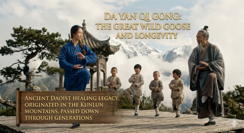 Da Yan Wild Goose Qi Gong Workshop - Meridian Connection Tai Chi